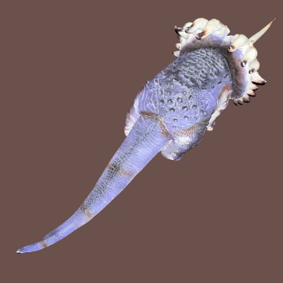 RARE DISNEY ANIMAL KINGDOM DINOLAND LARGE STYRACOSAURS RUBBER SOFT DINOSAUR 25” - Picture 3 of 4